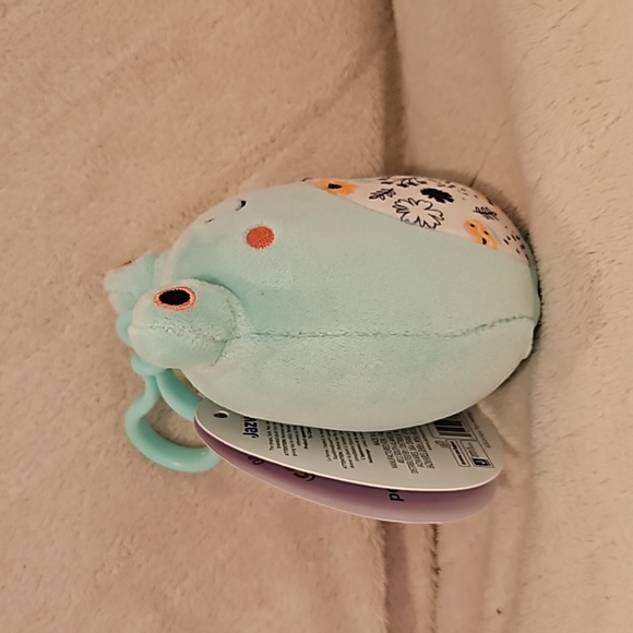 1/$6 or 2/$10 NWT Squishmallow Fritz - Frog Clip-On Keychain Plush (3.5 in.) - Picture 4 of 10